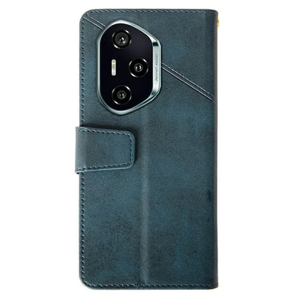 IDEWEI For Honor 300 Pro Case Leather Wallet Phone Cover Stand Calf Texture