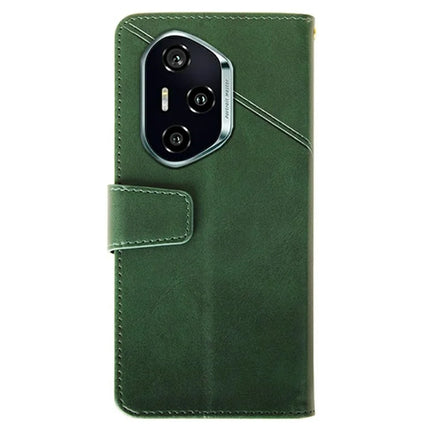 IDEWEI For Honor 300 Pro Case Leather Wallet Phone Cover Stand Calf Texture