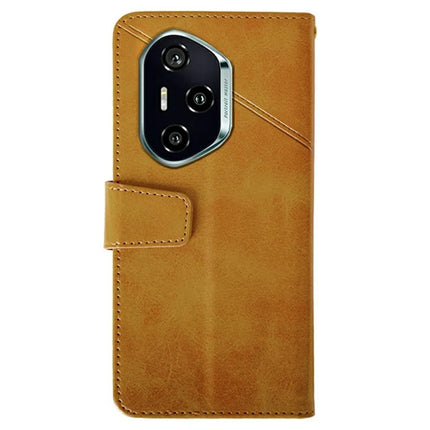 IDEWEI For Honor 300 Pro Case Leather Wallet Phone Cover Stand Calf Texture