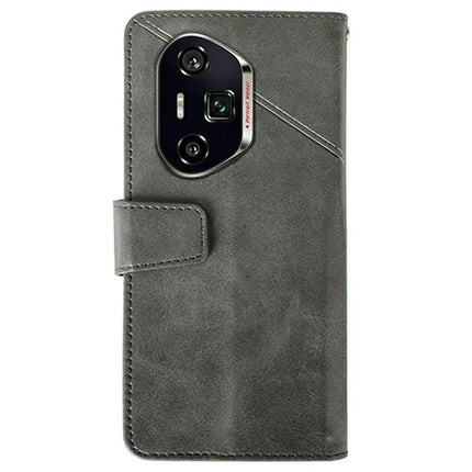 IDEWEI For Honor 300 Ultra Case Leather Wallet Phone Cover Stand Calf Texture