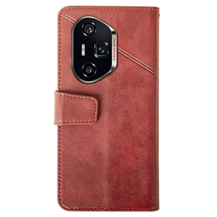IDEWEI For Honor 300 Ultra Case Leather Wallet Phone Cover Stand Calf Texture