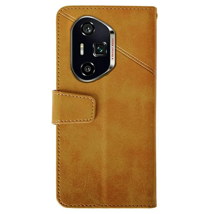 IDEWEI For Honor 300 Ultra Case Leather Wallet Phone Cover Stand Calf Texture