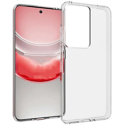 For Realme 14x 5G  /  V60 Pro Clear Phone Case Watermark-Resistant TPU Back Cover