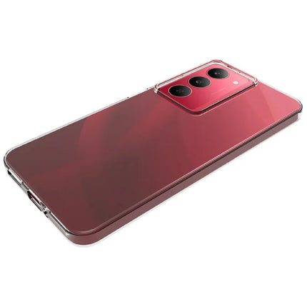 For Realme 14x 5G  /  V60 Pro Clear Phone Case Watermark-Resistant TPU Back Cover