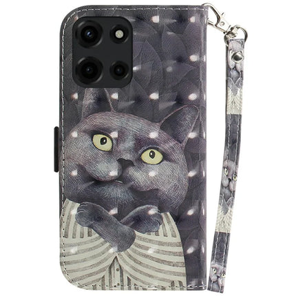 For Motorola Moto G 5G (2025) Case Pattern Printing Leather Wallet Phone Cover