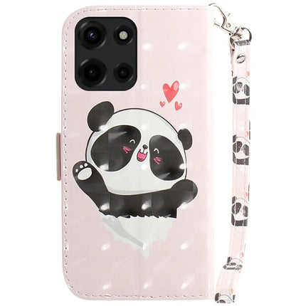 For Motorola Moto G 5G (2025) Case Pattern Printing Leather Wallet Phone Cover