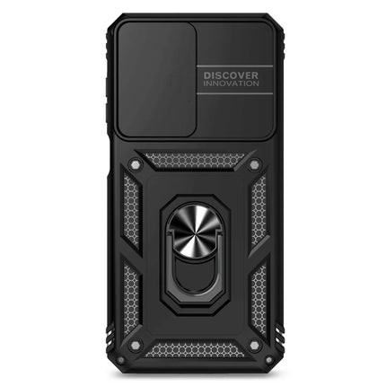 For Samsung Galaxy A26 5G Case PC + TPU Phone Cover with Lens Protection Kickstand