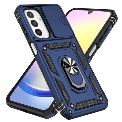 For Samsung Galaxy A26 5G Case PC + TPU Phone Cover with Lens Protection Kickstand