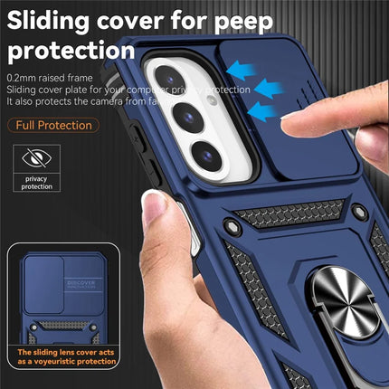 For Samsung Galaxy A26 5G Case PC + TPU Phone Cover with Lens Protection Kickstand