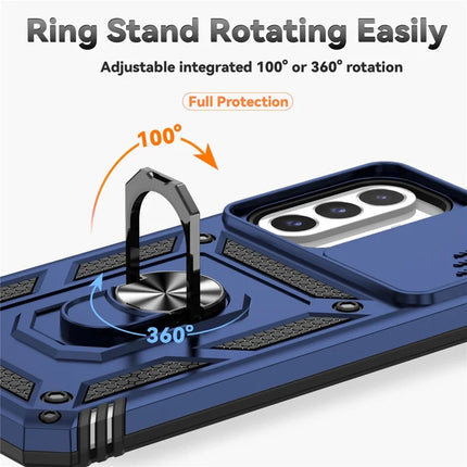 For Samsung Galaxy A26 5G Case PC + TPU Phone Cover with Lens Protection Kickstand