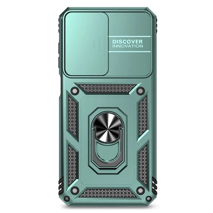 For Samsung Galaxy A26 5G Case PC + TPU Phone Cover with Lens Protection Kickstand