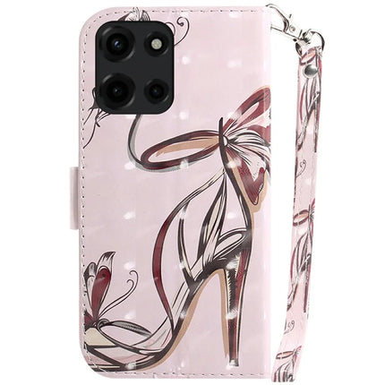 For Motorola Moto G Power (2025) Case Pattern Printing Leather Wallet Phone Cover