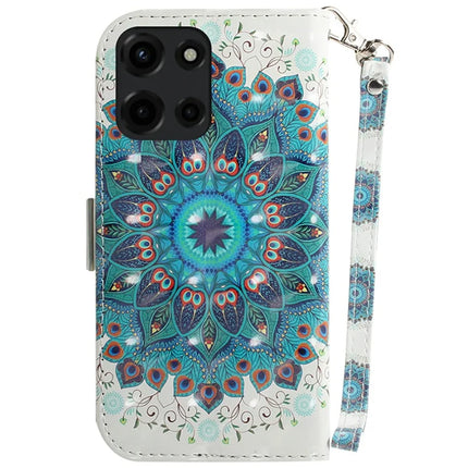 For Motorola Moto G Power (2025) Case Pattern Printing Leather Wallet Phone Cover
