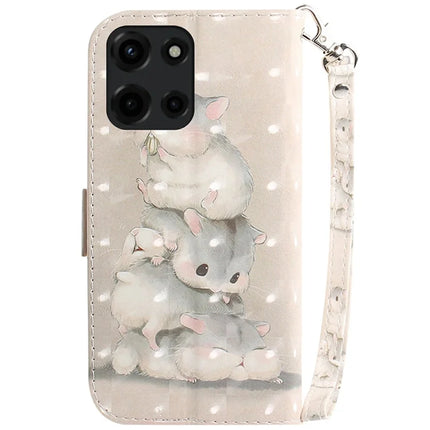 For Motorola Moto G Power (2025) Case Pattern Printing Leather Wallet Phone Cover