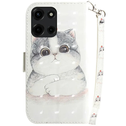 For Motorola Moto G Power (2025) Case Pattern Printing Leather Wallet Phone Cover