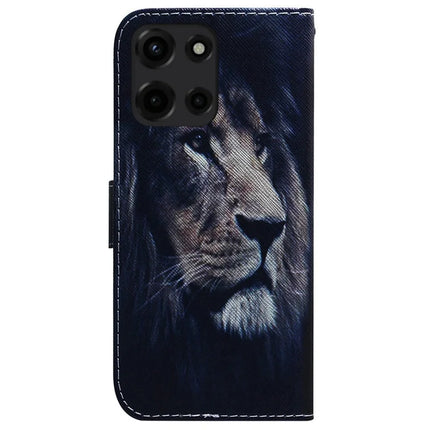 For Motorola Moto G Power (2025) Wallet Case Pattern Print Leather Phone Cover