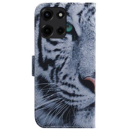 For Motorola Moto G Power (2025) Wallet Case Pattern Print Leather Phone Cover