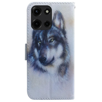 For Motorola Moto G Power (2025) Wallet Case Pattern Print Leather Phone Cover
