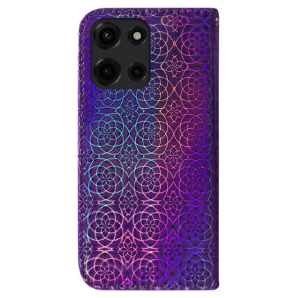 For Motorola Moto G Power (2025) Stand Case Dazzling Flower Leather Phone Cover