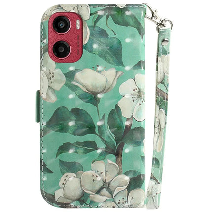 For Motorola Moto G05 4G  /  E15 4G Case Pattern Printing Leather Wallet Phone Cover