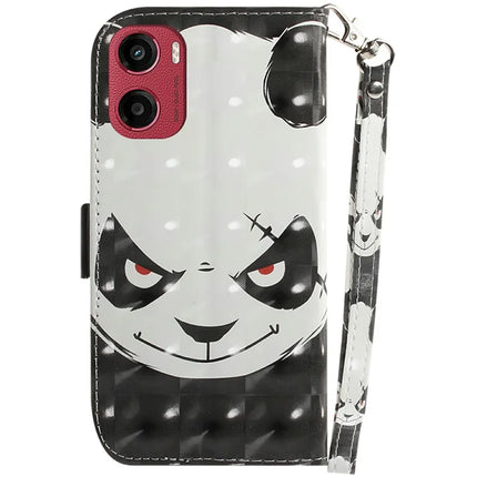 For Motorola Moto G05 4G  /  E15 4G Case Pattern Printing Leather Wallet Phone Cover