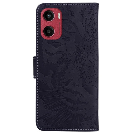 For Motorola Moto G05 4G / E15 4G Case Tiger Imprint Leather Wallet Phone Cover