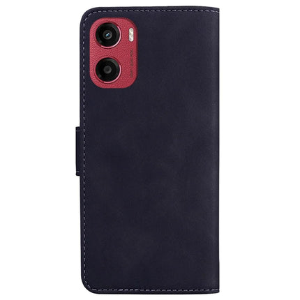 For Motorola Moto G05 4G  /  E15 4G Case Solid Color Leather Wallet Phone Cover