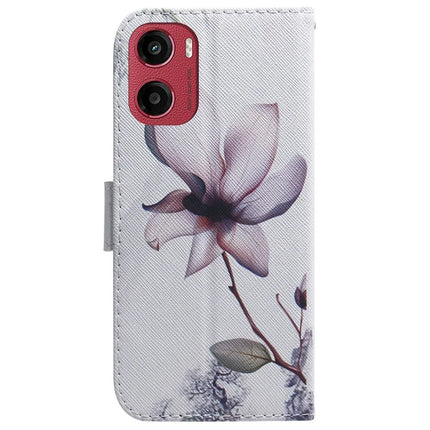 For Motorola Moto G05 4G / E15 4G Wallet Case Pattern Print Leather Phone Cover