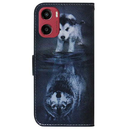 For Motorola Moto G05 4G / E15 4G Wallet Case Pattern Print Leather Phone Cover