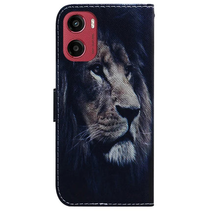 For Motorola Moto G05 4G / E15 4G Wallet Case Pattern Print Leather Phone Cover