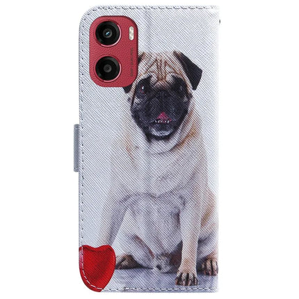For Motorola Moto G05 4G / E15 4G Wallet Case Pattern Print Leather Phone Cover