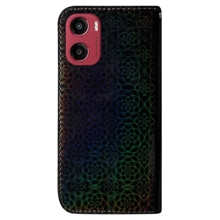 For Motorola Moto G05 4G  /  E15 4G Stand Case Dazzling Flower Leather Phone Cover