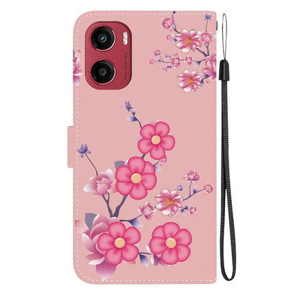 For Motorola Moto G05 4G / E15 4G Wallet Phone Case Anti-Drop Leather Flip Cover Pattern Printing