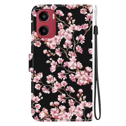 For Motorola Moto G05 4G / E15 4G Wallet Phone Case Anti-Drop Leather Flip Cover Pattern Printing