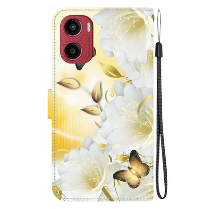 For Motorola Moto G05 4G / E15 4G Wallet Phone Case Anti-Drop Leather Flip Cover Pattern Printing