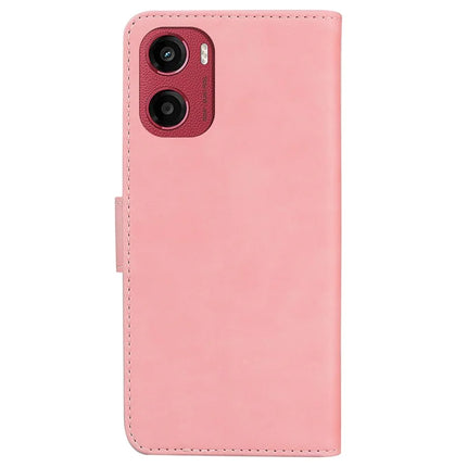 For Motorola Moto G05 4G  /  E15 4G Stand Case PU Leather Phone Cover Butterfly Printed