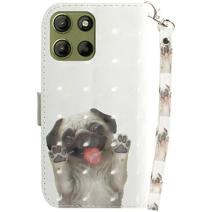 For Motorola Moto G15 4G Case Pattern Printing Leather Wallet Phone Cover