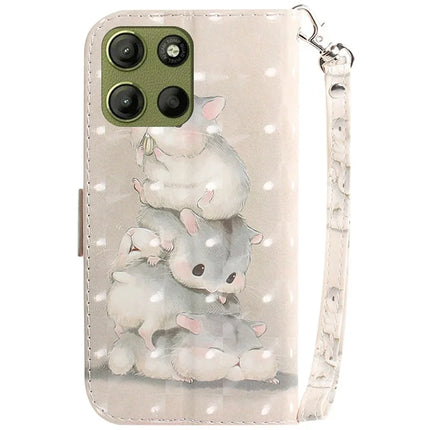 For Motorola Moto G15 4G Case Pattern Printing Leather Wallet Phone Cover