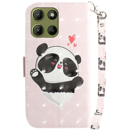 For Motorola Moto G15 4G Case Pattern Printing Leather Wallet Phone Cover