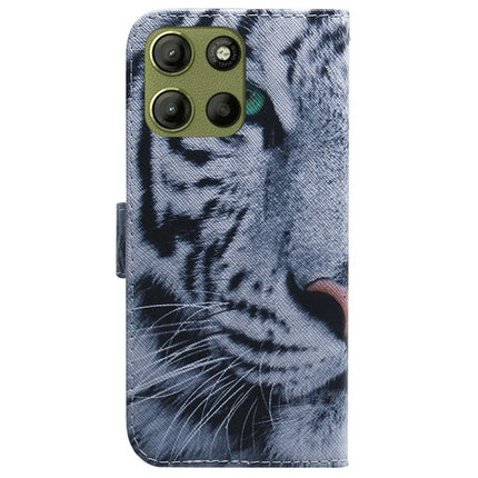 For Motorola Moto G15 4G Wallet Case Pattern Print Leather Phone Cover