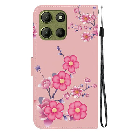 For Motorola Moto G15 4G Wallet Phone Case Anti-Drop Leather Flip Cover Pattern Printing
