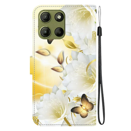 For Motorola Moto G15 4G Wallet Phone Case Anti-Drop Leather Flip Cover Pattern Printing