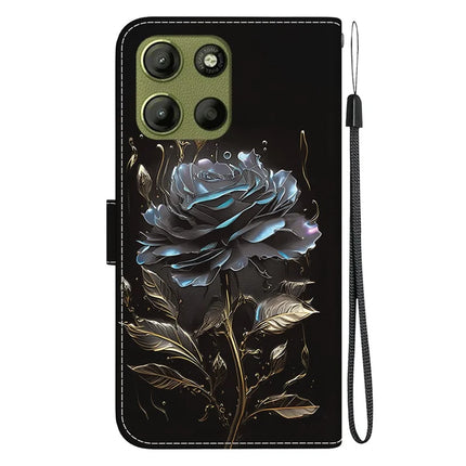 For Motorola Moto G15 4G Wallet Phone Case Anti-Drop Leather Flip Cover Pattern Printing
