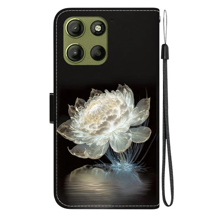 For Motorola Moto G15 4G Wallet Phone Case Anti-Drop Leather Flip Cover Pattern Printing