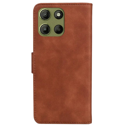 For Motorola Moto G15 4G Stand Case PU Leather Phone Cover Butterfly Printed