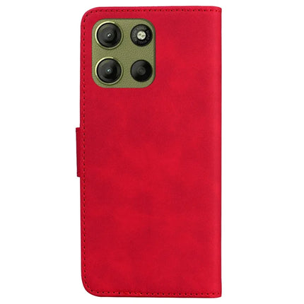 For Motorola Moto G15 4G Stand Case PU Leather Phone Cover Butterfly Printed