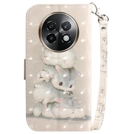 For Realme 13+ 5G Case Pattern Printing Leather Wallet Phone Cover
