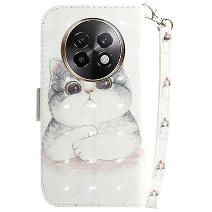 For Realme 13+ 5G Case Pattern Printing Leather Wallet Phone Cover