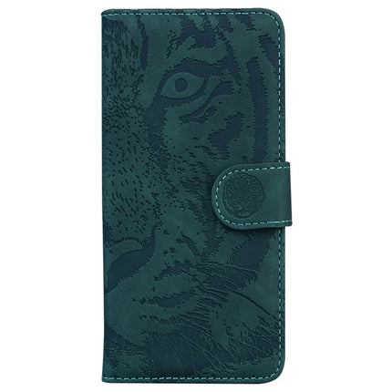 For Realme 13+ 5G / 13 Pro 5G (China) Case Tiger Imprint Leather Wallet Phone Cover