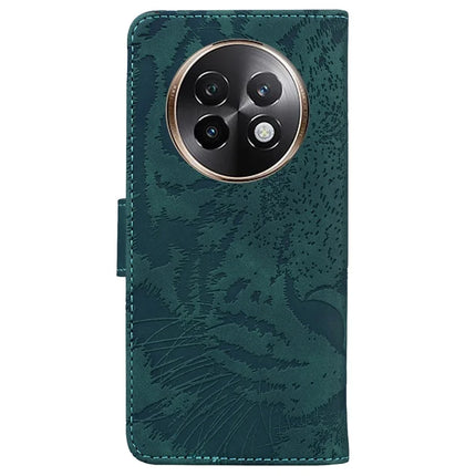 For Realme 13+ 5G / 13 Pro 5G (China) Case Tiger Imprint Leather Wallet Phone Cover